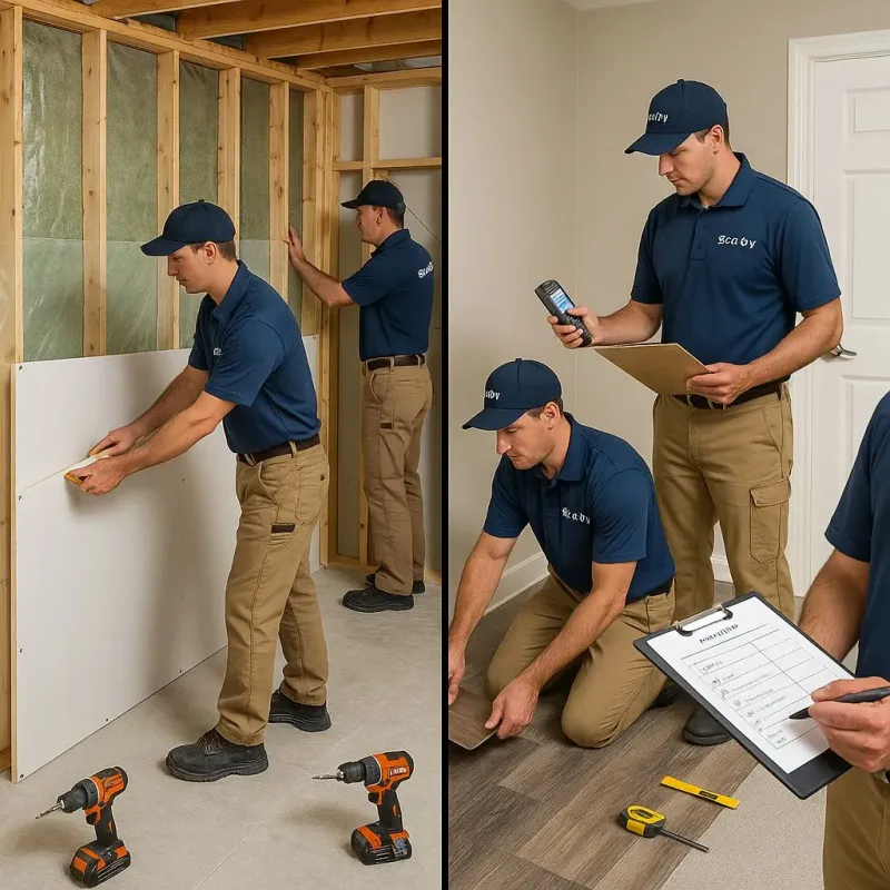Repairs and Reconstruction process in Gardner, KS