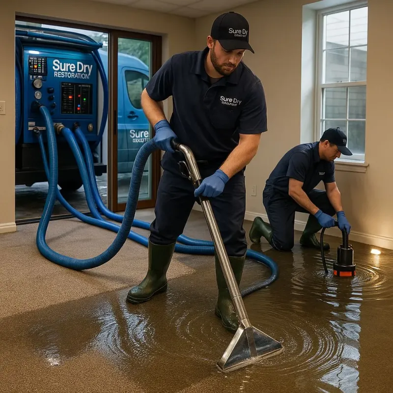 Water Extraction and Removal process in Gardner, KS